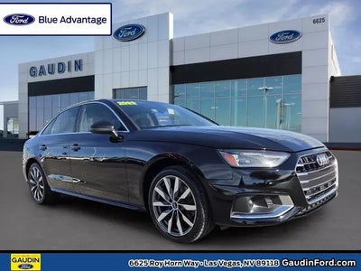 2022 Audi A4 AWD Quattro Premium 40 Tfsi 4DR Sedan