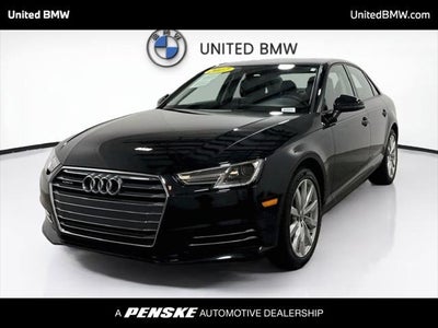2017 Audi A4 AWD 2.0T Quattro Premium 4DR Sedan 7A