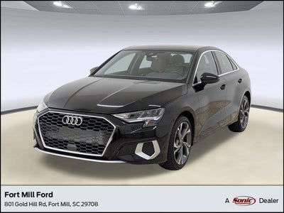 2022 Audi A3 Premium 40 Tfsi 4DR Sedan