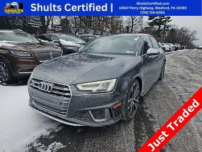 2019 Audi S4 AWD 3.0T Quattro Premium Plus 4DR Sedan
