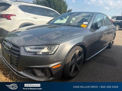 2019 Audi S4 AWD 3.0T Quattro Premium Plus 4DR Sedan