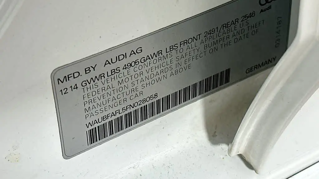2015 Audi A4 2.0T quattro Premium