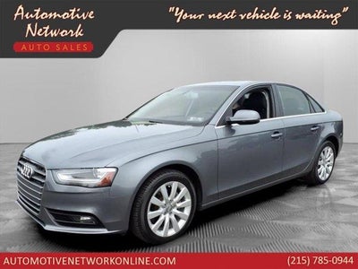 2013 Audi A4 AWD 2.0T Quattro Premium 4DR Sedan 8A
