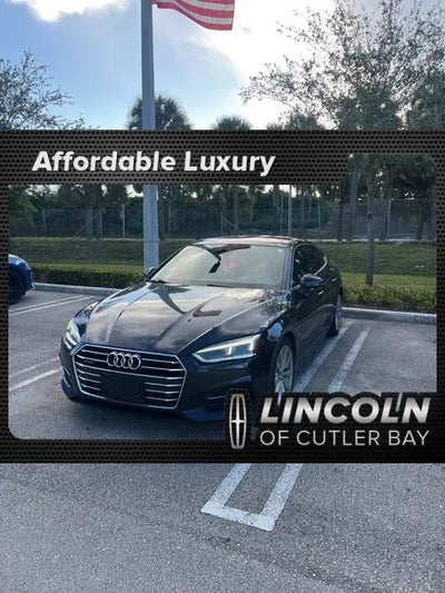 2018 Audi A5 Sportback AWD 2.0T Quattro Premium Plus 4DR Sportback