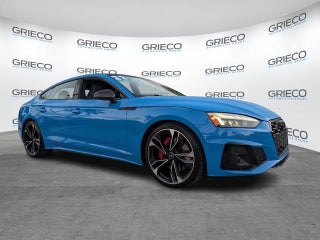 2022 Audi S5 Sportback with Turbo Blue Exterior