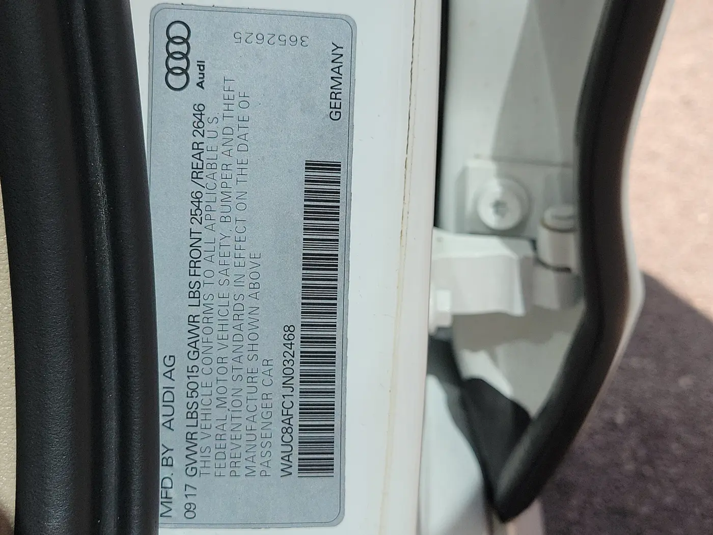 2018 Audi A6 - $9,990
