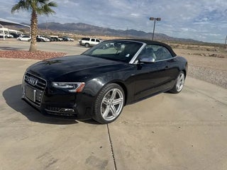 2014 Audi S5 with Brilliant Black/Brown Roof Exterior