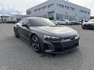 2023 Audi e-tron GT with Daytona Gray Pearl Effect Exterior