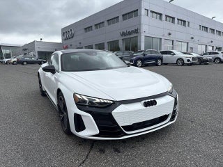 2023 Audi e-tron GT with Ibis White Exterior