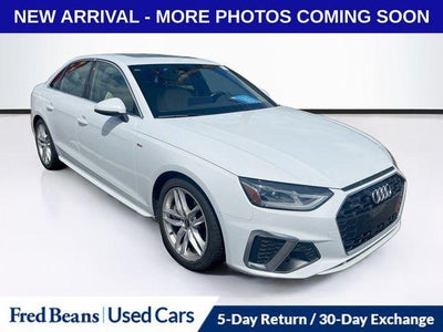 2022 Audi A4 AWD Quattro S Line Premium 45 Tfsi 4DR Sedan