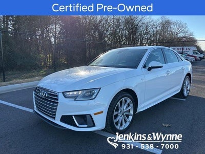 2019 Audi A4 AWD Quattro Premium 45 Tfsi 4DR Sedan