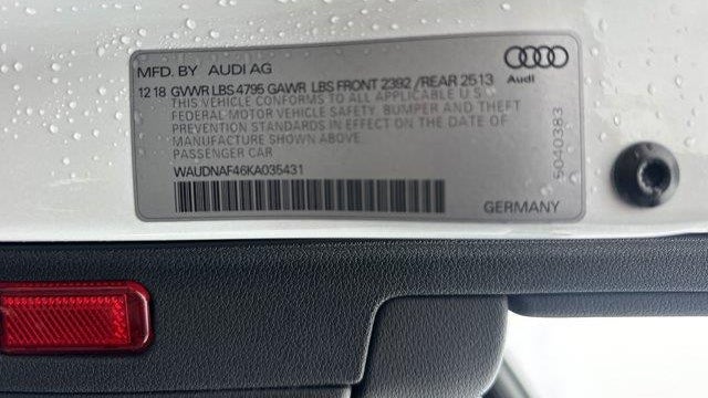 2019 Audi A4 quattro Premium 45 TFSI