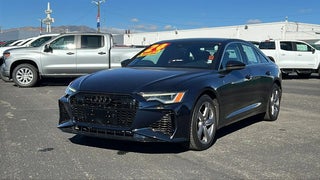 2024 Audi A6 with Firmament Blue Metallic Exterior
