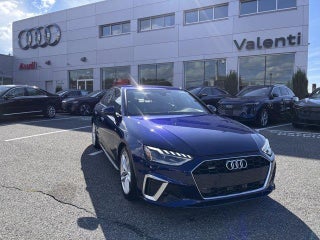 2023 Audi A4 with Navarra Blue Exterior
