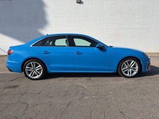2022 Audi A4 with Turbo Blue Exterior