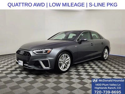 Photo of a 2023 Audi A4 AWD Quattro S Line Premium Plus 45 Tfsi 4DR Sedan for sale