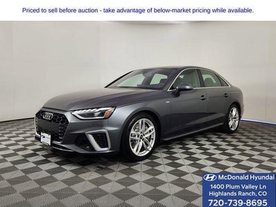 2023 Audi A4 AWD Quattro S Line Premium Plus 45 Tfsi 4DR Sedan