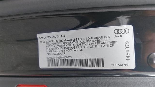 2024 Audi A4 quattro S line Prem Plus 45 TFSI