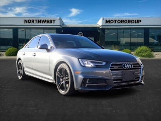 2018 Audi A4 with Florett Silver Metallic Exterior