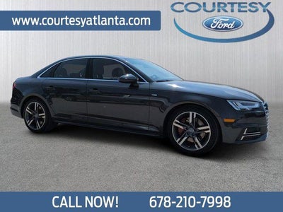 2017 Audi A4 AWD 2.0T Quattro Premium Plus 4DR Sedan 7A