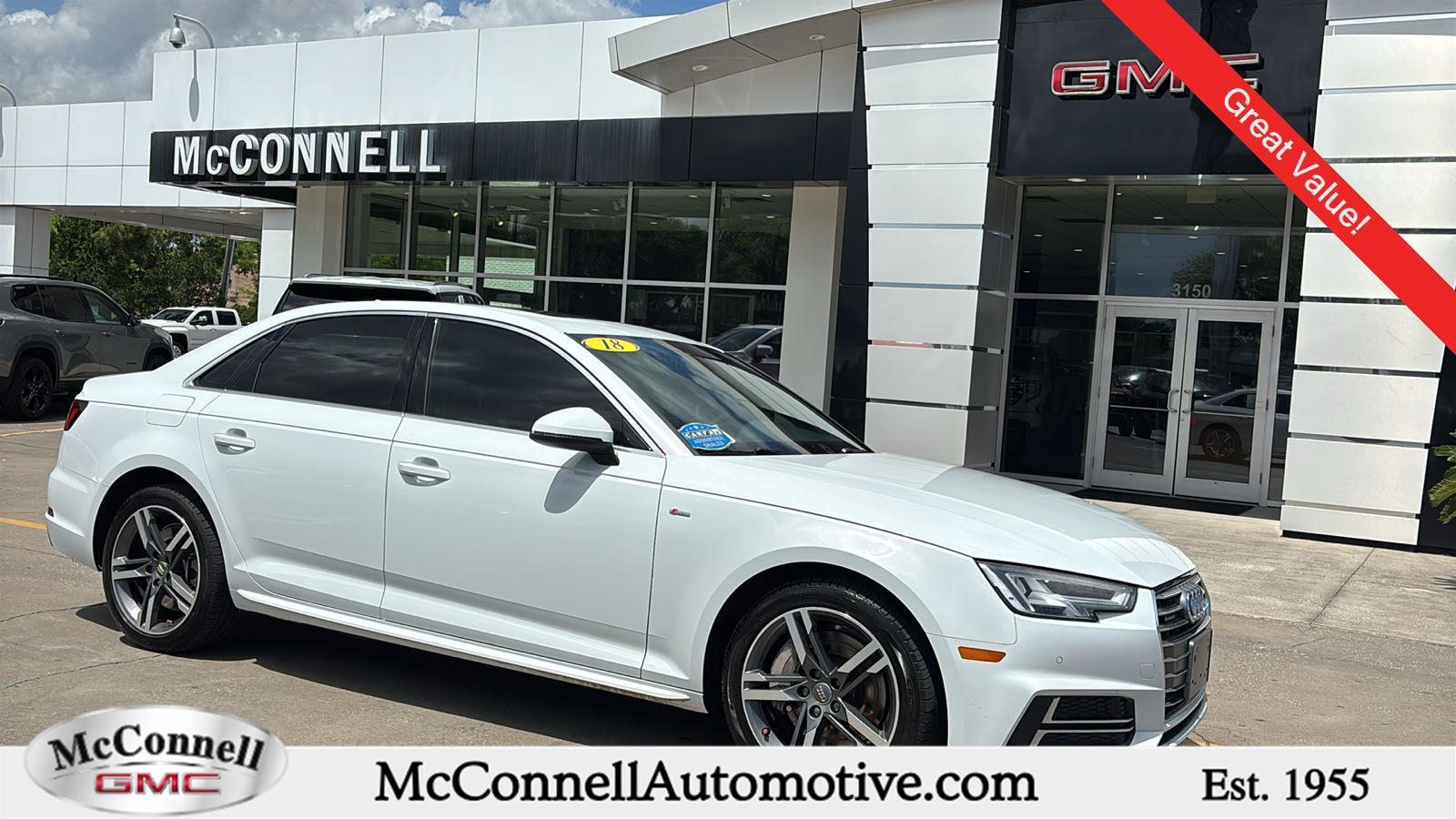 Preowned 2018 Audi A4 2.0T quattro Premium Plus for Sale