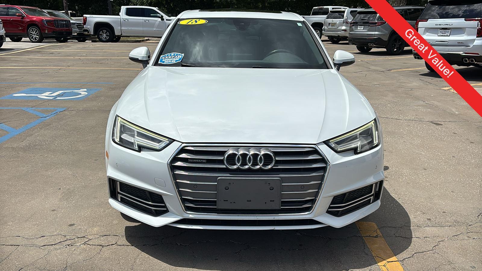2018 Audi A4 2.0T quattro Premium Plus