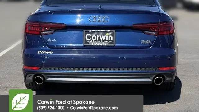 2018 Audi A4 2.0T quattro Premium Plus