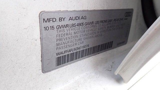 2016 Audi A4 2.0T quattro Premium Plus