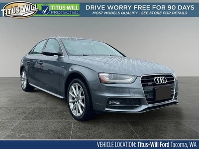 2014 Audi A4 AWD 2.0T Quattro Premium Plus 4DR Sedan 8A