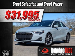 2025 Audi A3 with Manhattan Gray Metallic Exterior