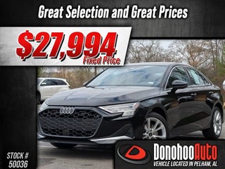 2025 Audi A3 with Brilliant Black Exterior