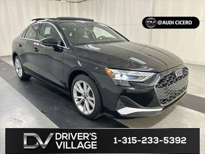 2025 Audi A3 AWD Quattro Premium 40 Tfsi 4DR Sedan