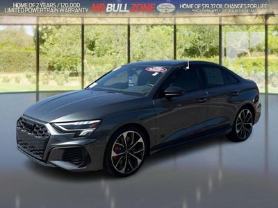 2023 Audi S3 AWD 2.0T Quattro Premium Plus 4DR Sedan