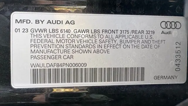 2023 Audi A8 L quattro 55 TFSI