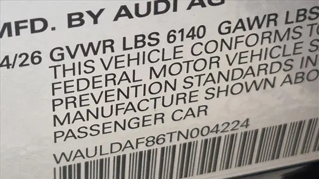 2026 Audi A8 L quattro 55 TFSI