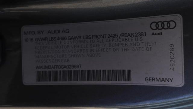 2016 Audi A5 2.0T quattro Premium Plus