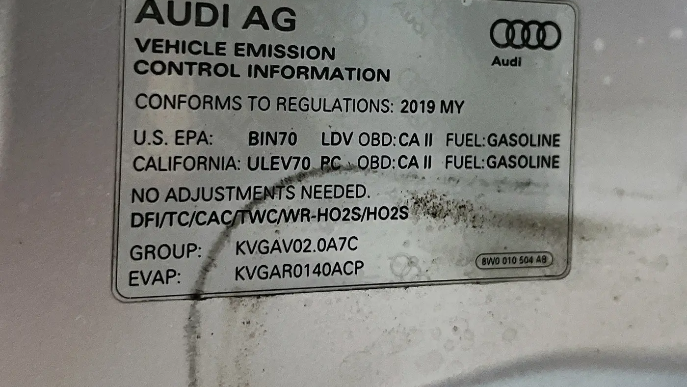 2019 Audi A5 quattro Premium Plus 45 TFSI