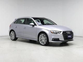 2018 Audi A3 Sportback e-tron with Florett Silver Metallic Exterior