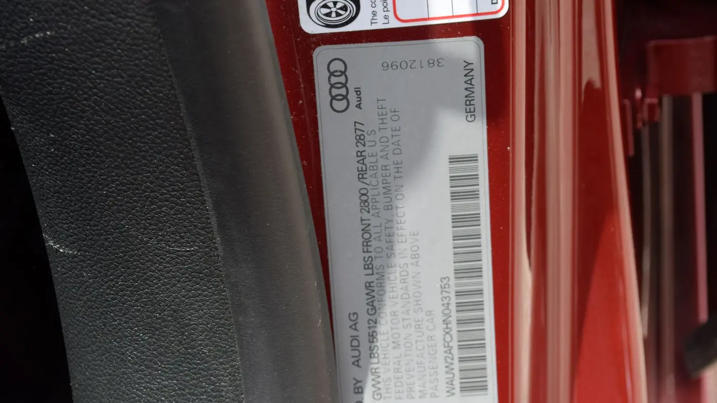 2017 Audi A7 3.0T quattro Premium Plus