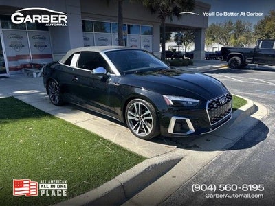 2022 Audi S5 AWD 3.0T Quattro Premium Plus 2DR Convertible