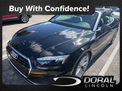 Photo of a 2021 Audi A5 AWD Quattro Premium Plus 45 Tfsi 2DR Convertible for sale