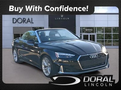 Photo of a 2021 Audi A5 AWD Quattro Premium Plus 45 Tfsi 2DR Convertible for sale