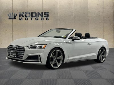 2019 Audi S5 AWD 3.0T Quattro Premium Plus 2DR Convertible