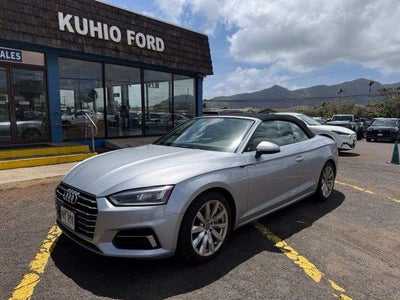 2018 Audi A5 AWD 2.0T Quattro Premium Plus 2DR Convertible