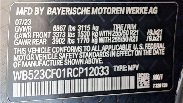 2024 BMW iX xDrive50