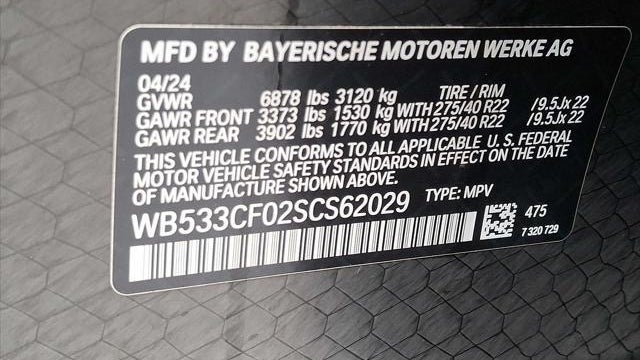 2025 BMW iX M60
