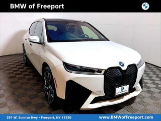 2023 BMW iX with Alpine White Exterior