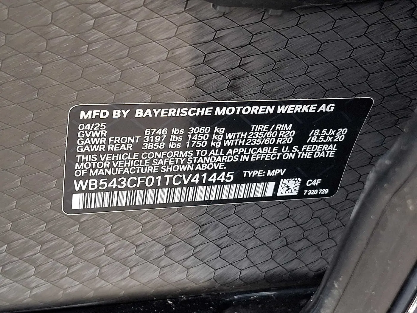 2026 BMW Ix - $68,757