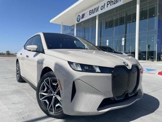 2026 BMW iX with Dune Grey Metallic Exterior