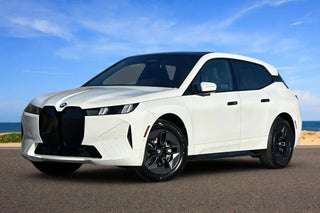 2026 BMW iX with Alpine White Exterior